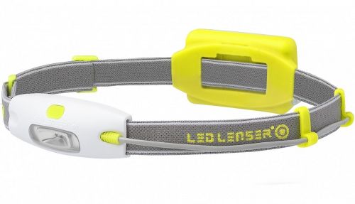 Gele Led Lenser hoofdlamp NEO