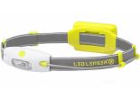 Gele Led Lenser hoofdlamp NEO